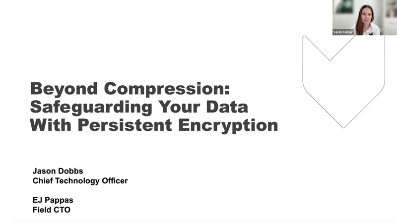 Beyond Compression: Safeguarding Your Data With Persistent Encryption