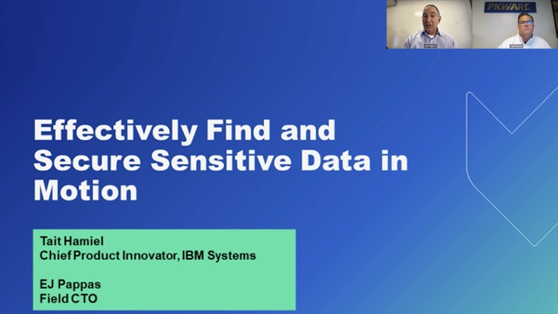 Effectively Find and Secure Sensitive Data in Motion